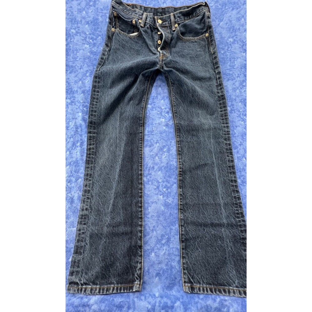 Levi 501 Men's Jeans Size 32x32 Blue Straight Denim Button Fly 100% Cotton